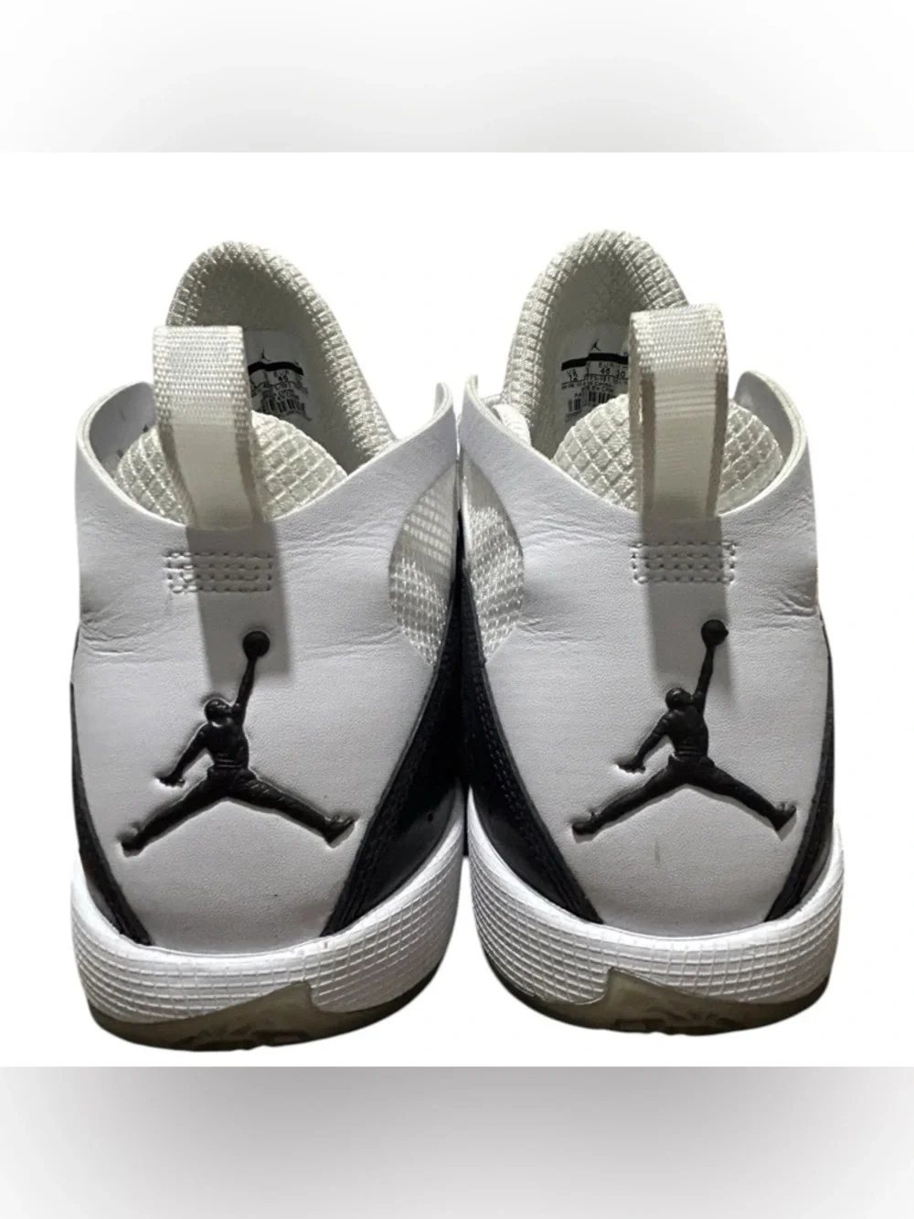 Air Jordan 2011 White Black Sneakers Mens 436771-101 Sz 12